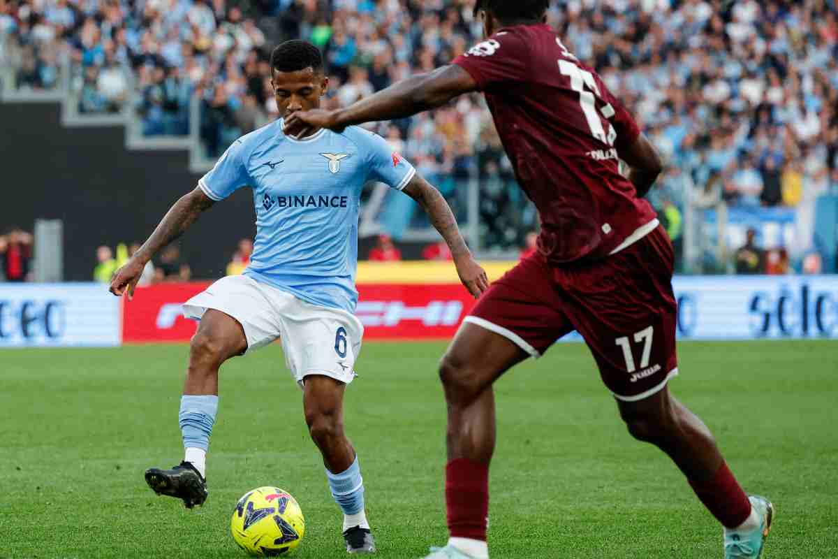 Marcos Antonio con la maglia della Lazio