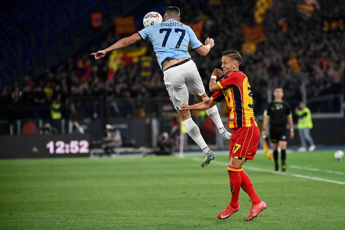 Marusic contro il Lecce