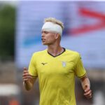 Provstgaard con la Lazio
