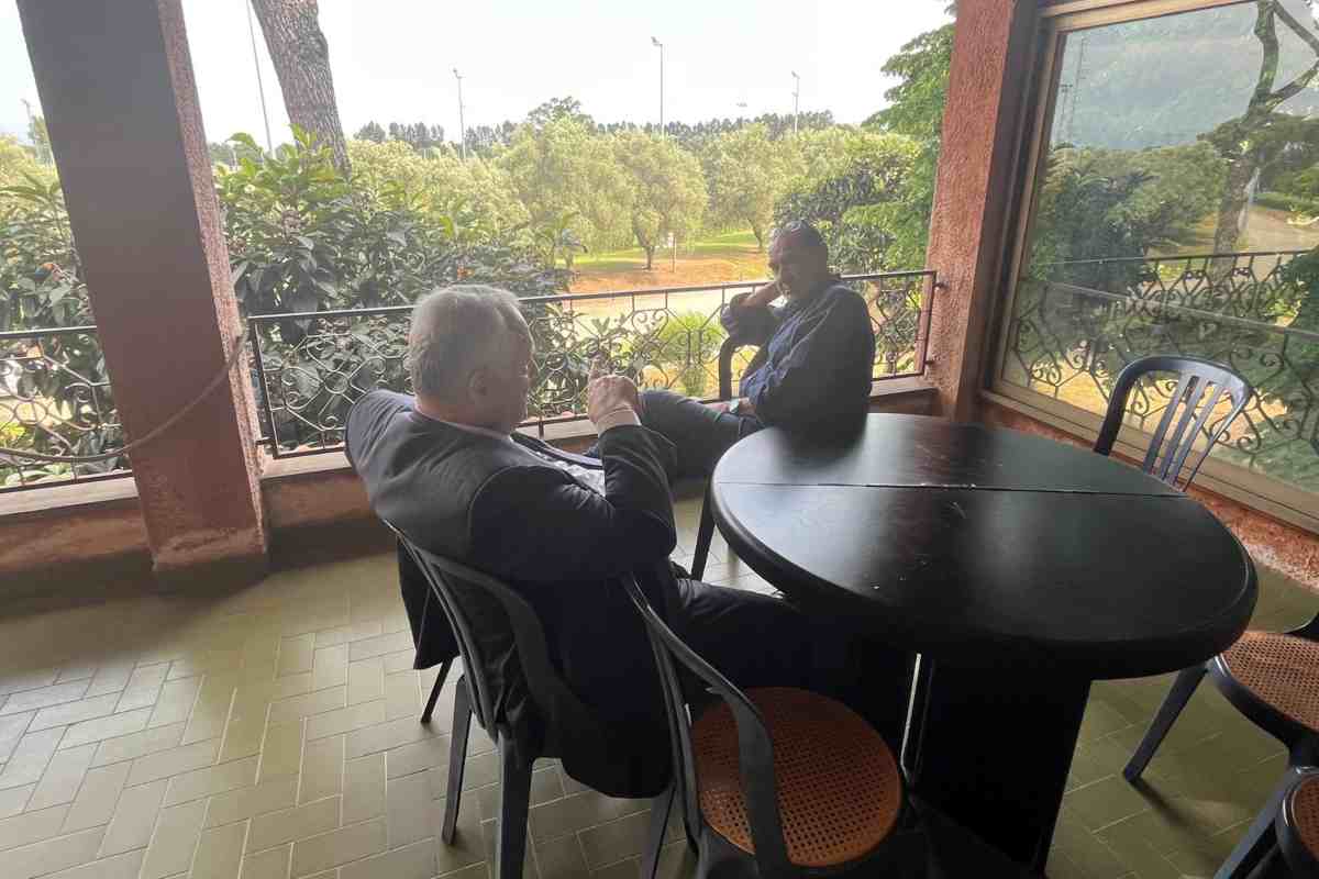 Sarri e Lotito 