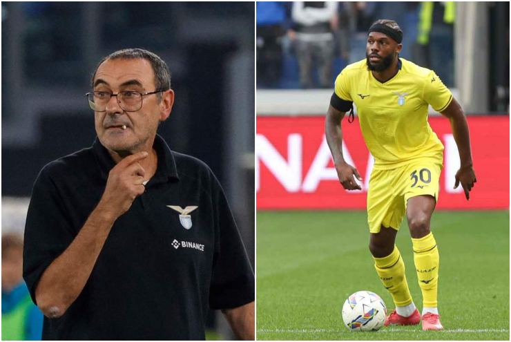 Sarri e Nuno Tavares