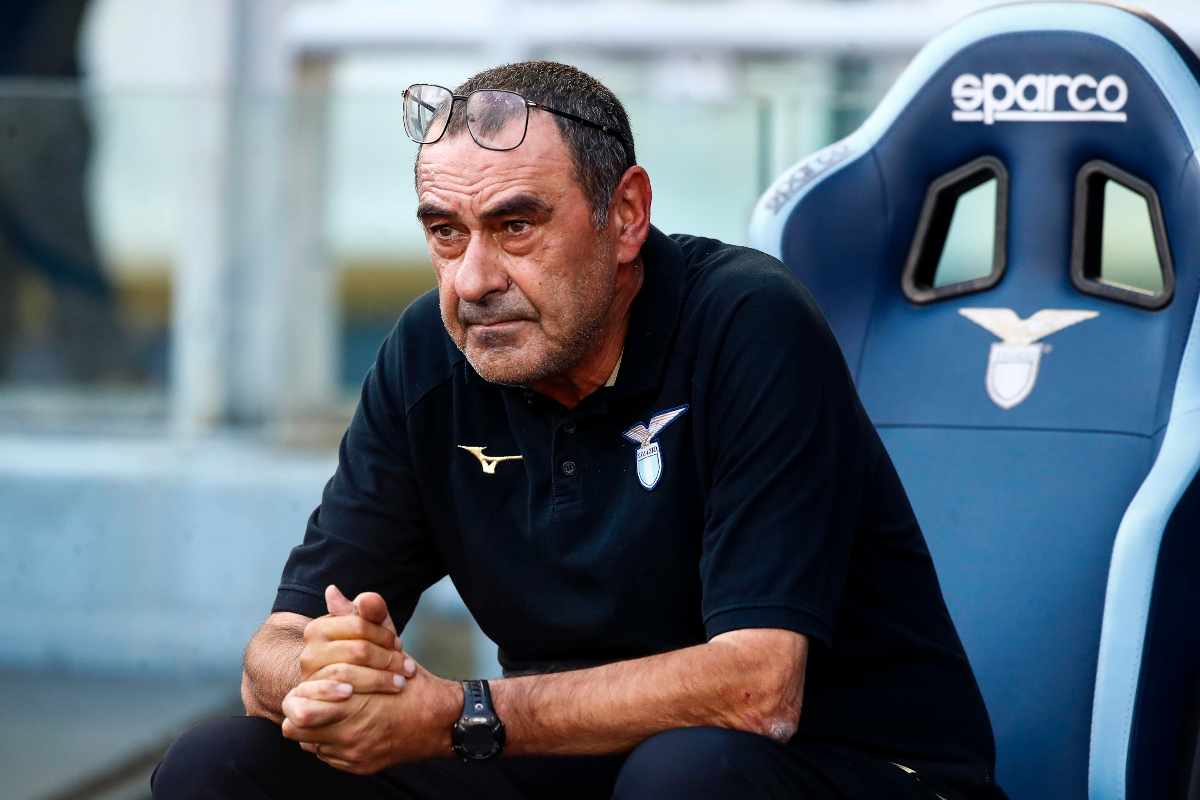 Sarri in panchina