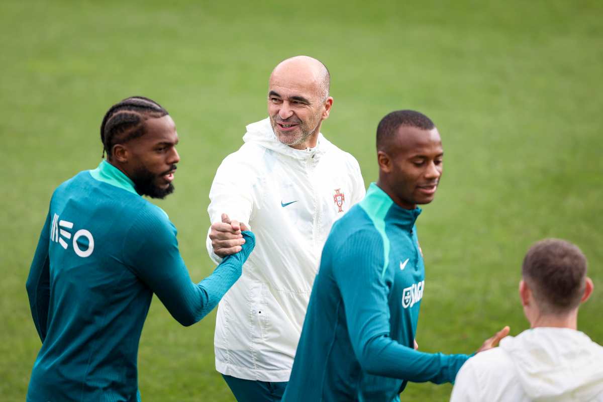 Tavares con il ct Martínez