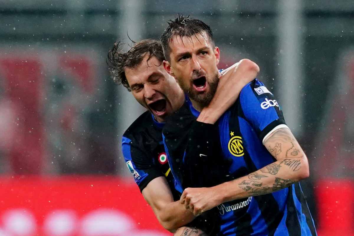 Niccolò Barella e Francesco Acerbi