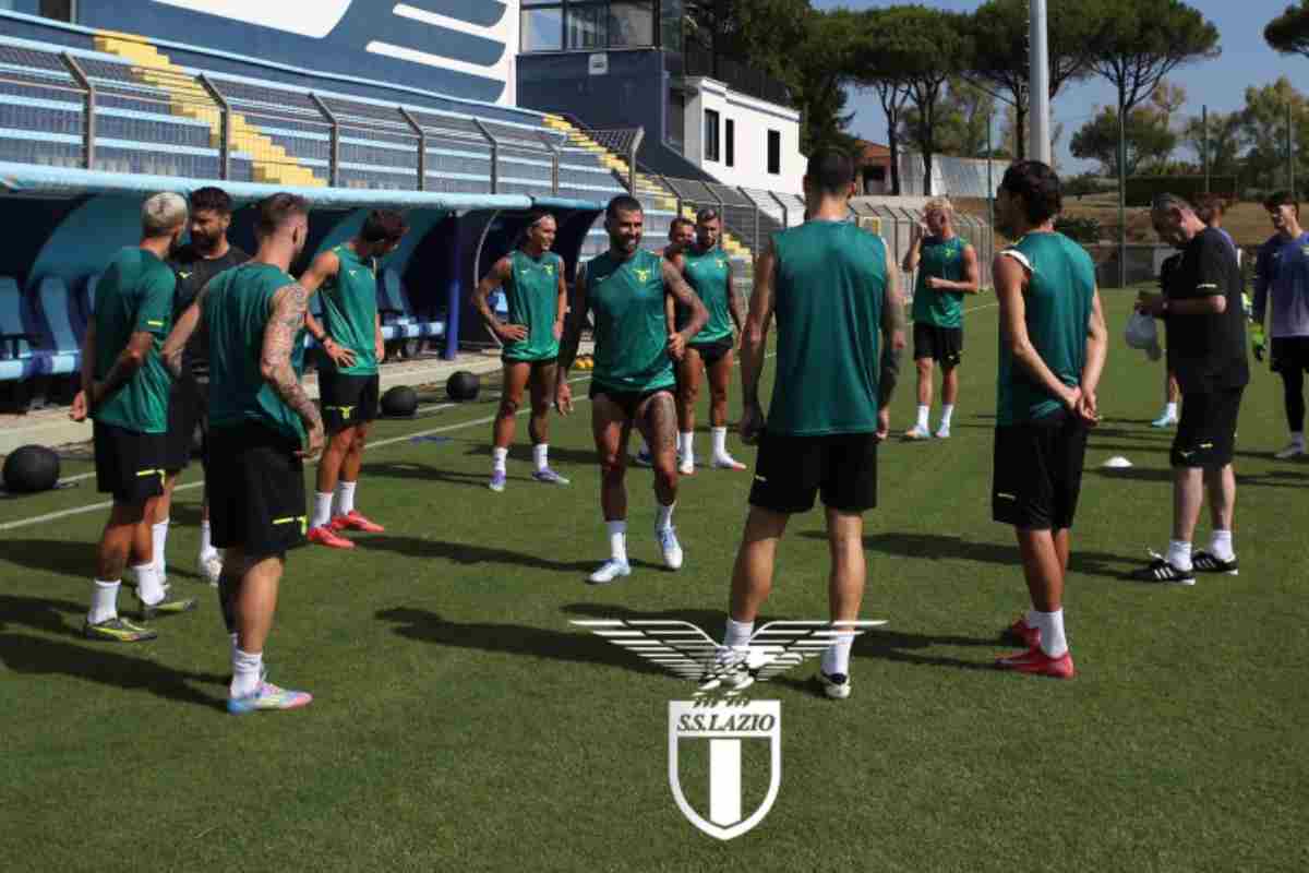 Allenamento Lazio