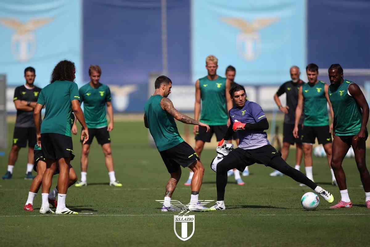 Allenamento Lazio