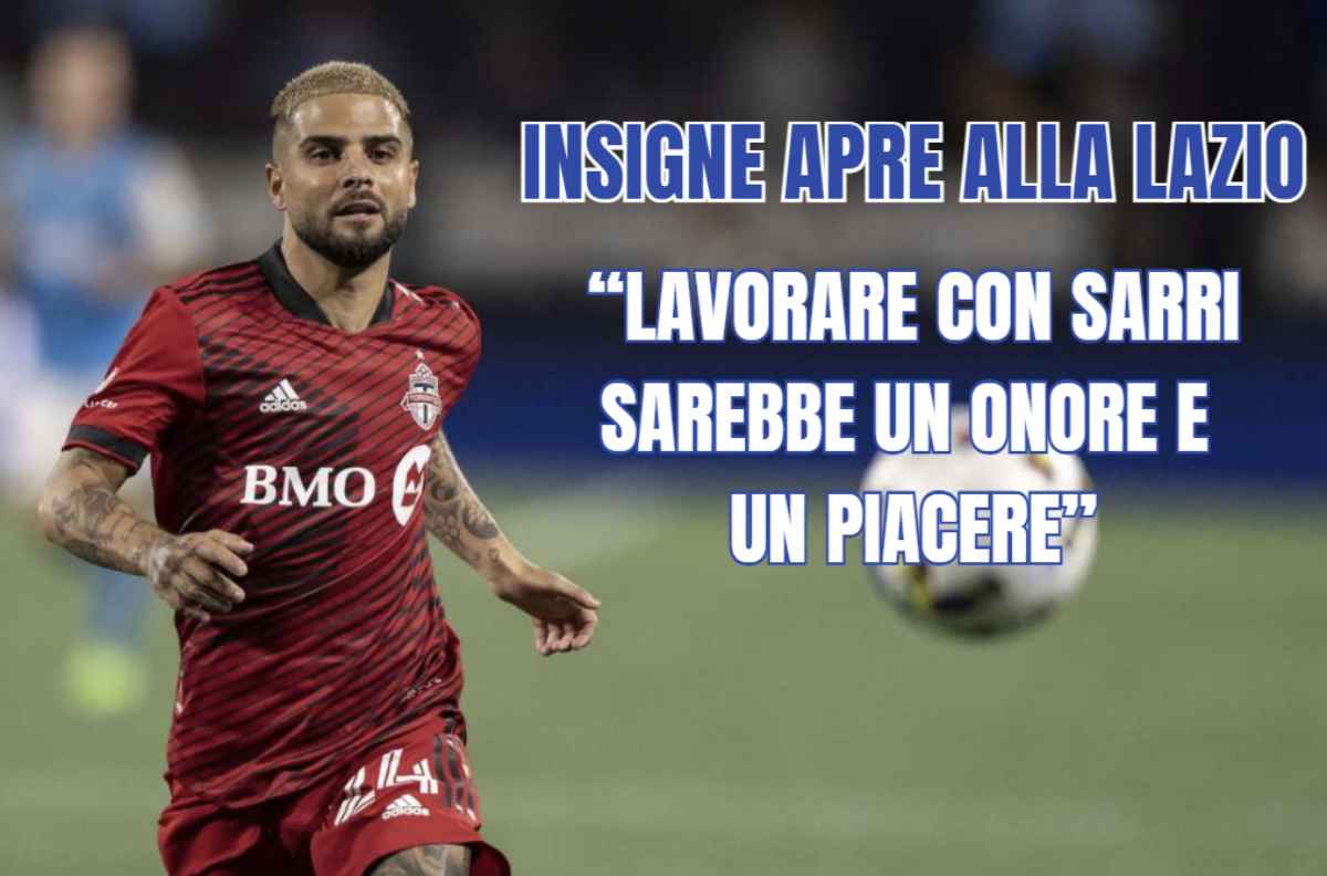 Insigne alla Lazio