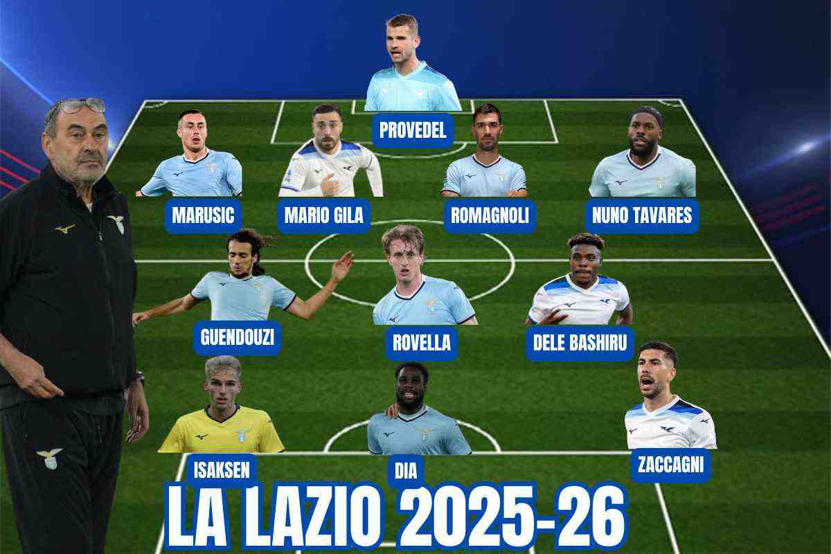 La formazione di Sarri