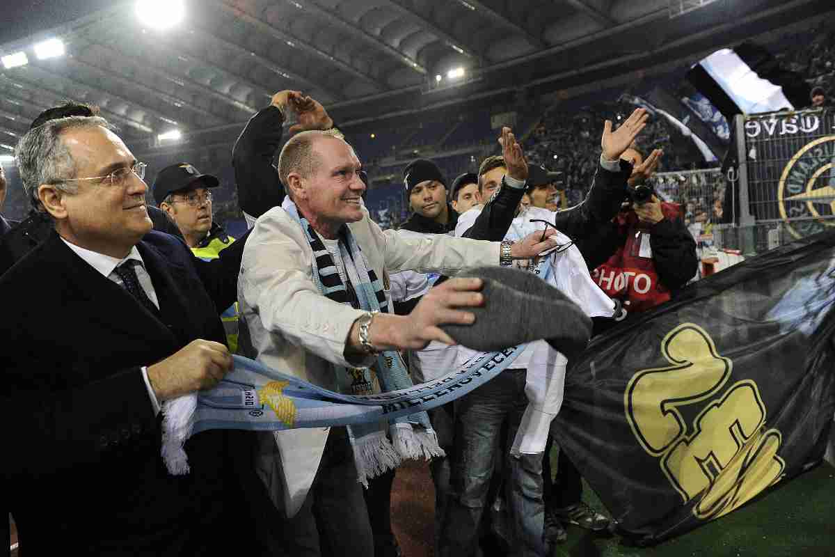 Lotito e Gascoigne