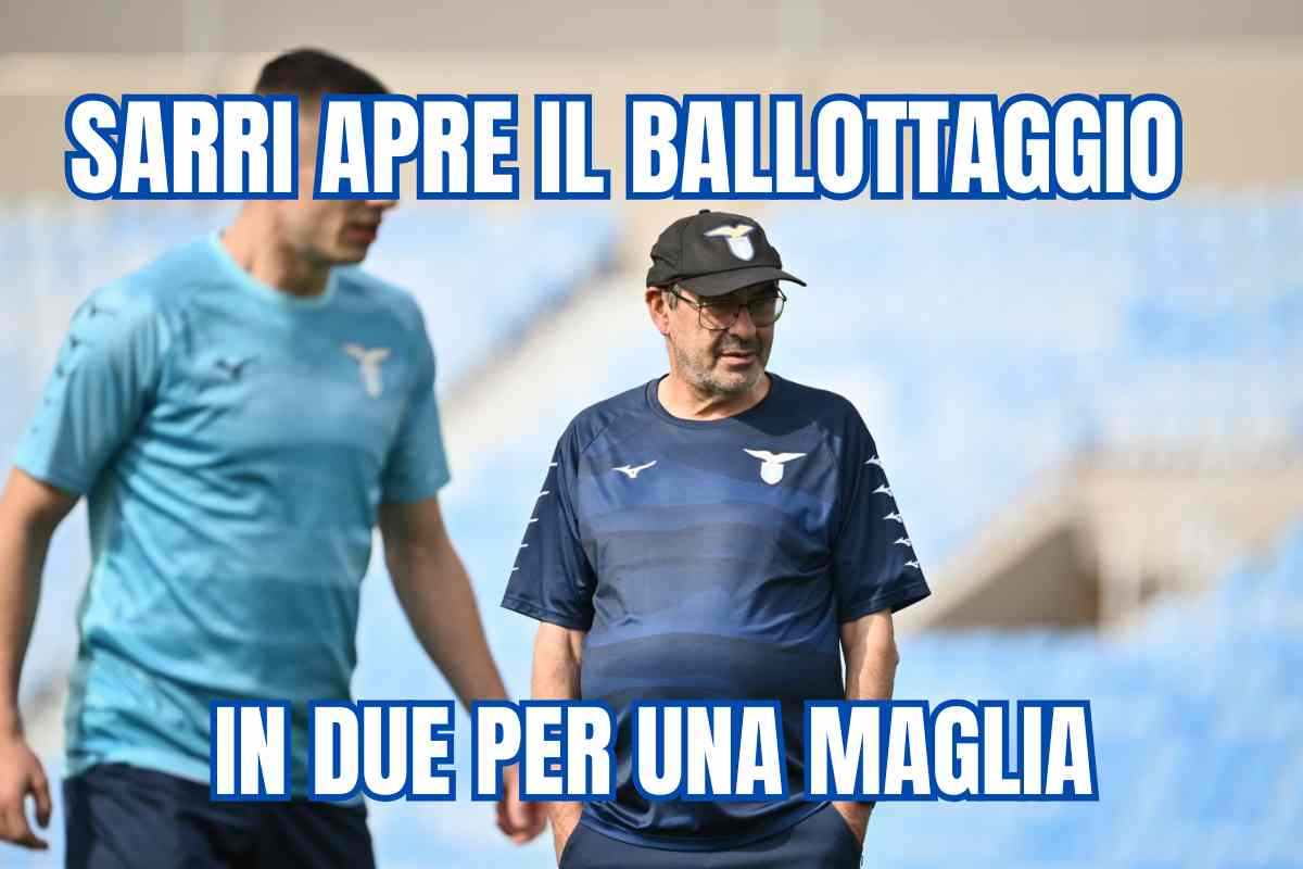 Sarri ballottaggio