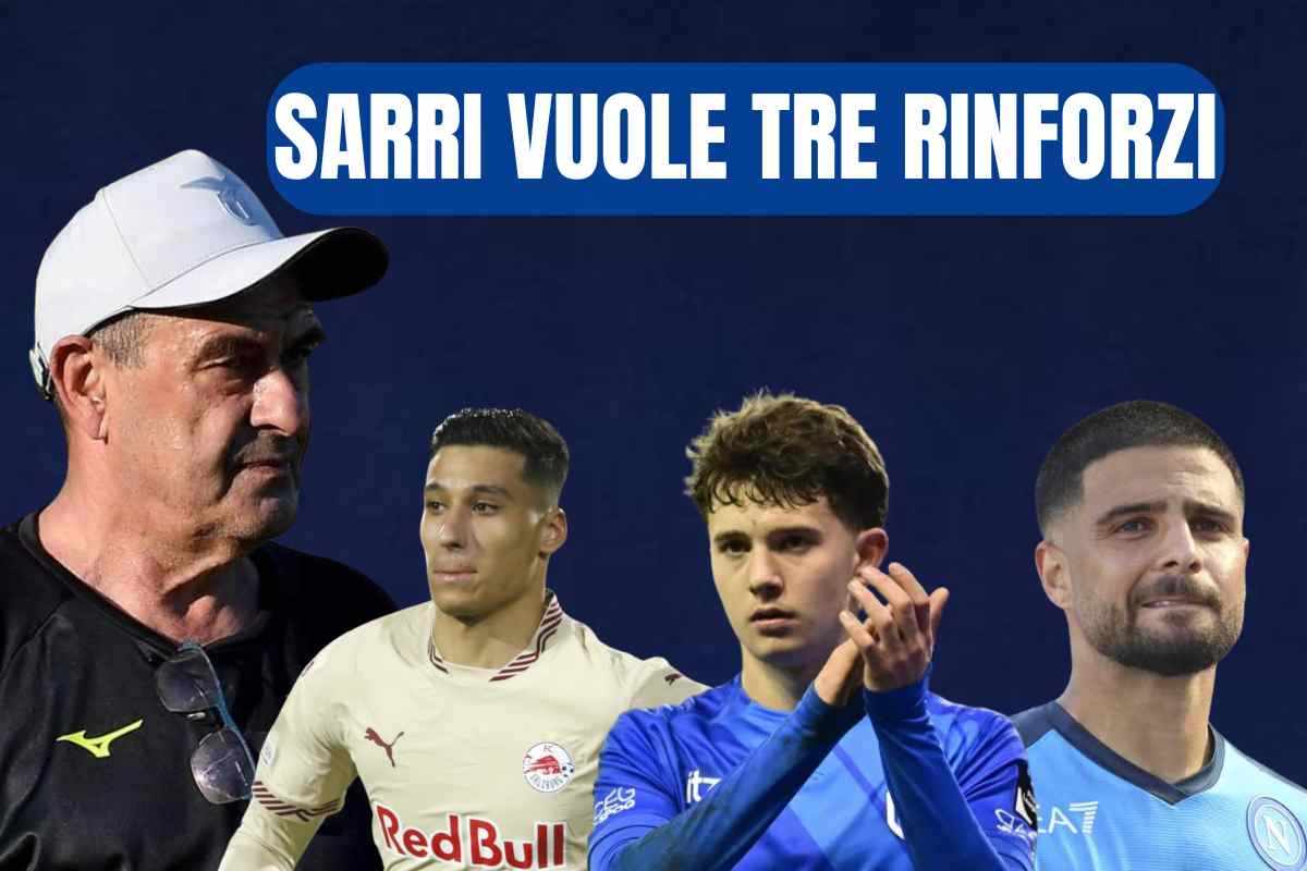 Sarri tre rinforzi