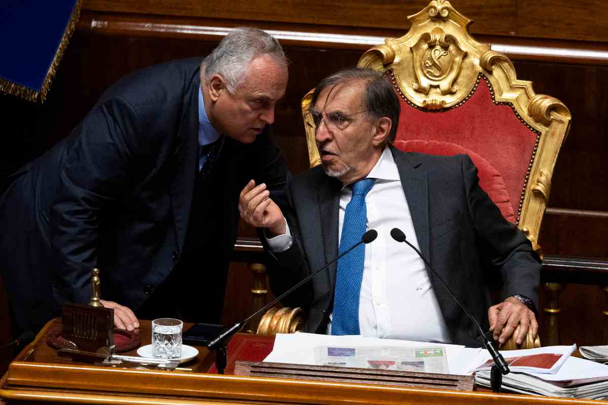 Lotito e La russa