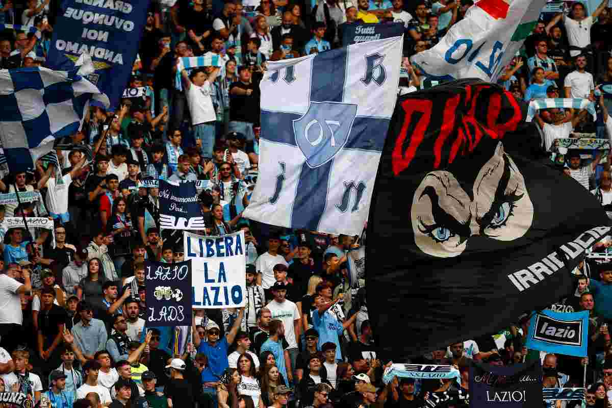 La curva della Lazio