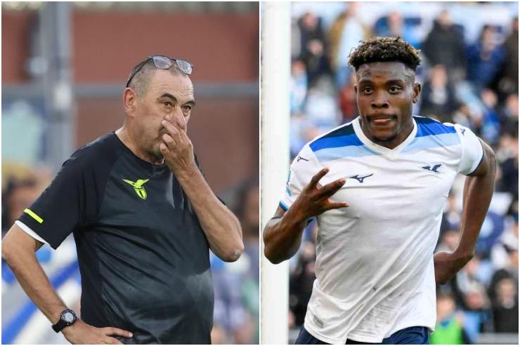 Sarri e Dele Bashiru