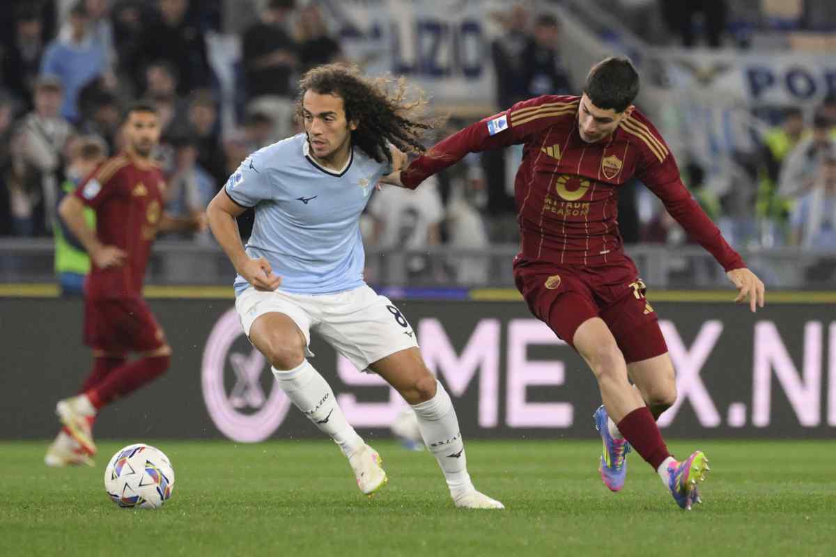 Guendouzi e Soulè nell'ultimo derby tra Lazio e Roma