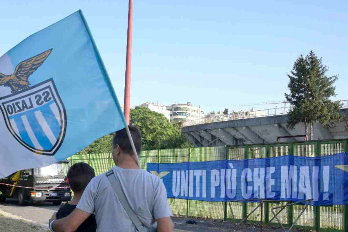 Manifestazione per il Flaminio