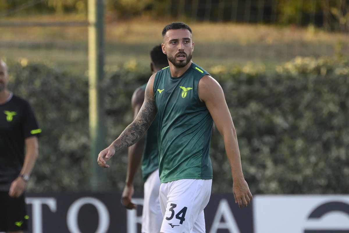 Mario Gila in allenamento