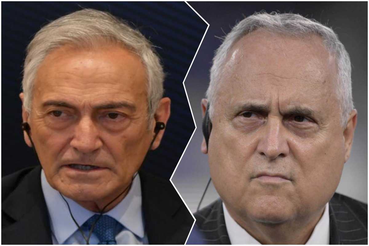 Lotito e Gravina 