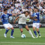 Guendouzi impegnato sul campo del Como
