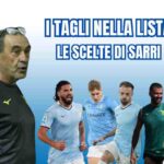I tagli nella lista di Sarri