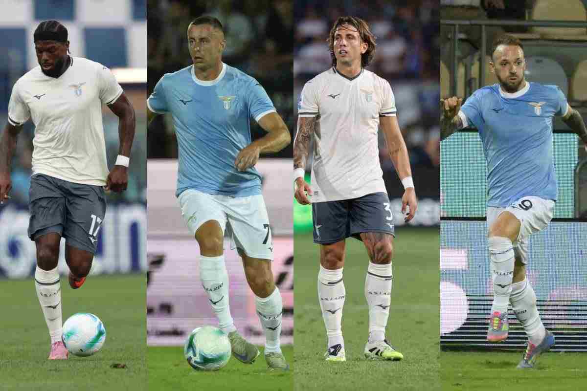 I quattro terzini della Lazio