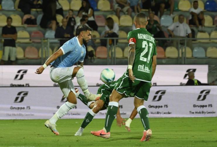 Taty Castellanos in azione contro l'Avellino in amichevole