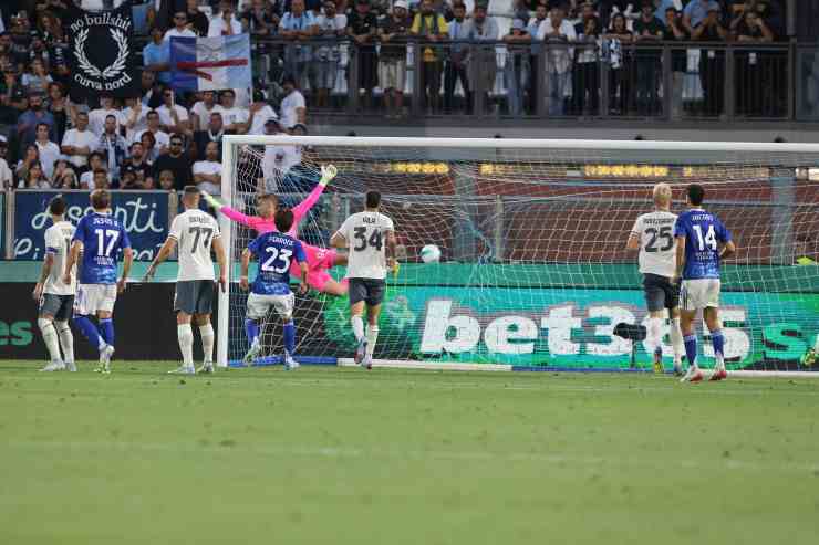 Il gol di Nico Paz in Como-Lazio