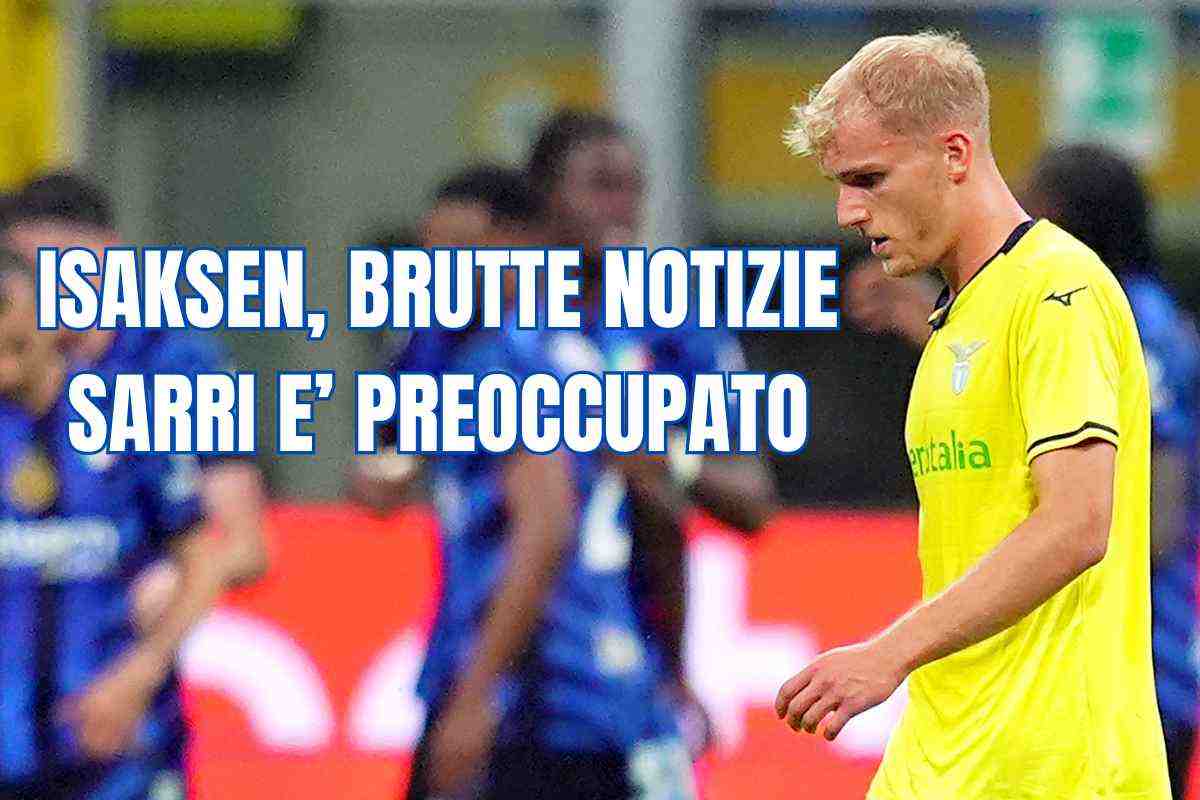 Isaksen esce dal campo sconsolato