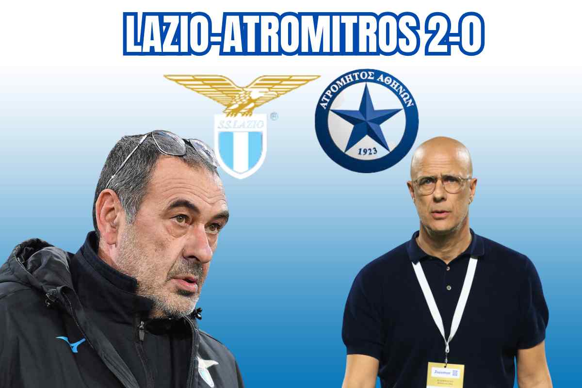 I tecnici di Lazio e Atromitros