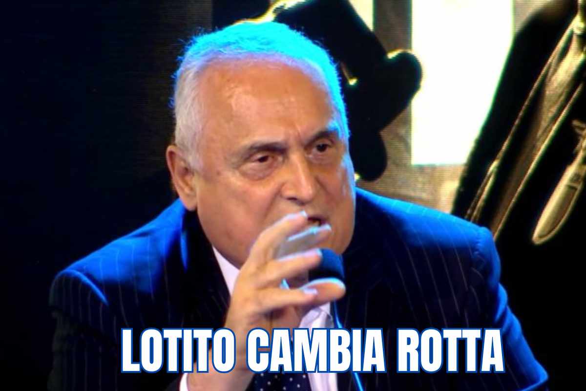 Il presidente della Lazio Claudio Lotito 