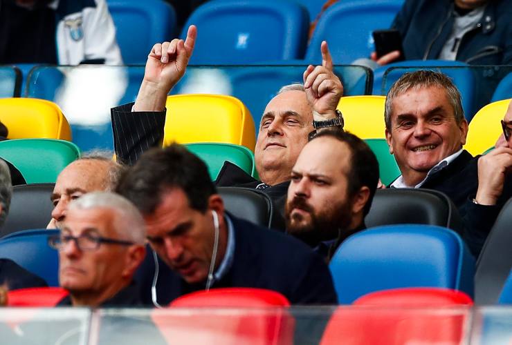 Il presidente della Lazio Lotito