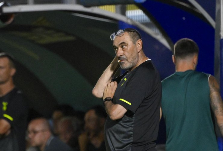 Maurizio Sarri è tornato sulla panchina della Lazio