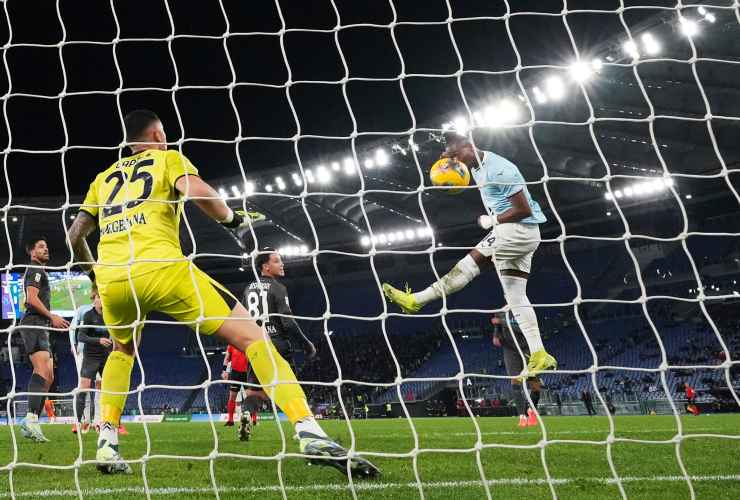 Uno dei tre gol al Napoli di Noslin
