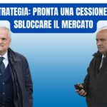 Il presidengte Lotito e il diesse Fabiani