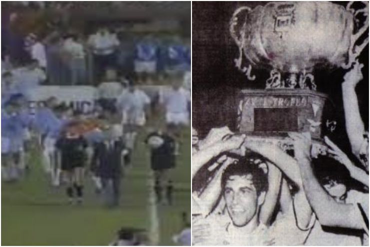 La Lazio batte il Real Madrid nell'amichevole disputata l'estate del 1990