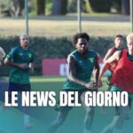 Un momento della preparazione estiva svolta a Formello dalla Lazio