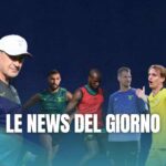 Il tecnico Sarri in compagnia di Castellanos, Dia, Probvedel e Rovella
