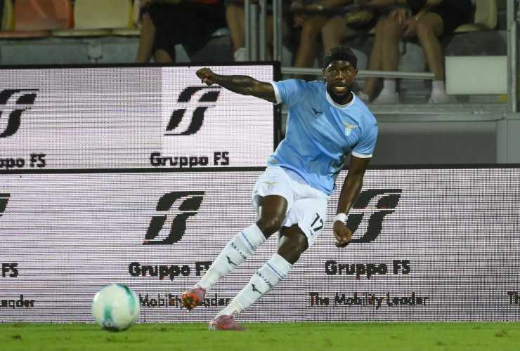 Nuno Tavares in amichevole con la Lazio