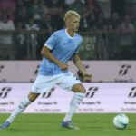 Oliver Provstgaard con la maglia della Lazio