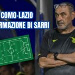 Sarri e la possibile formazione per il Como