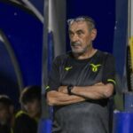 Sarri in allenamento