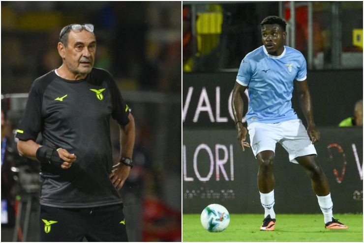 Sarri e Dele Bashiru
