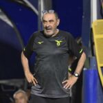 Sarri in panchina