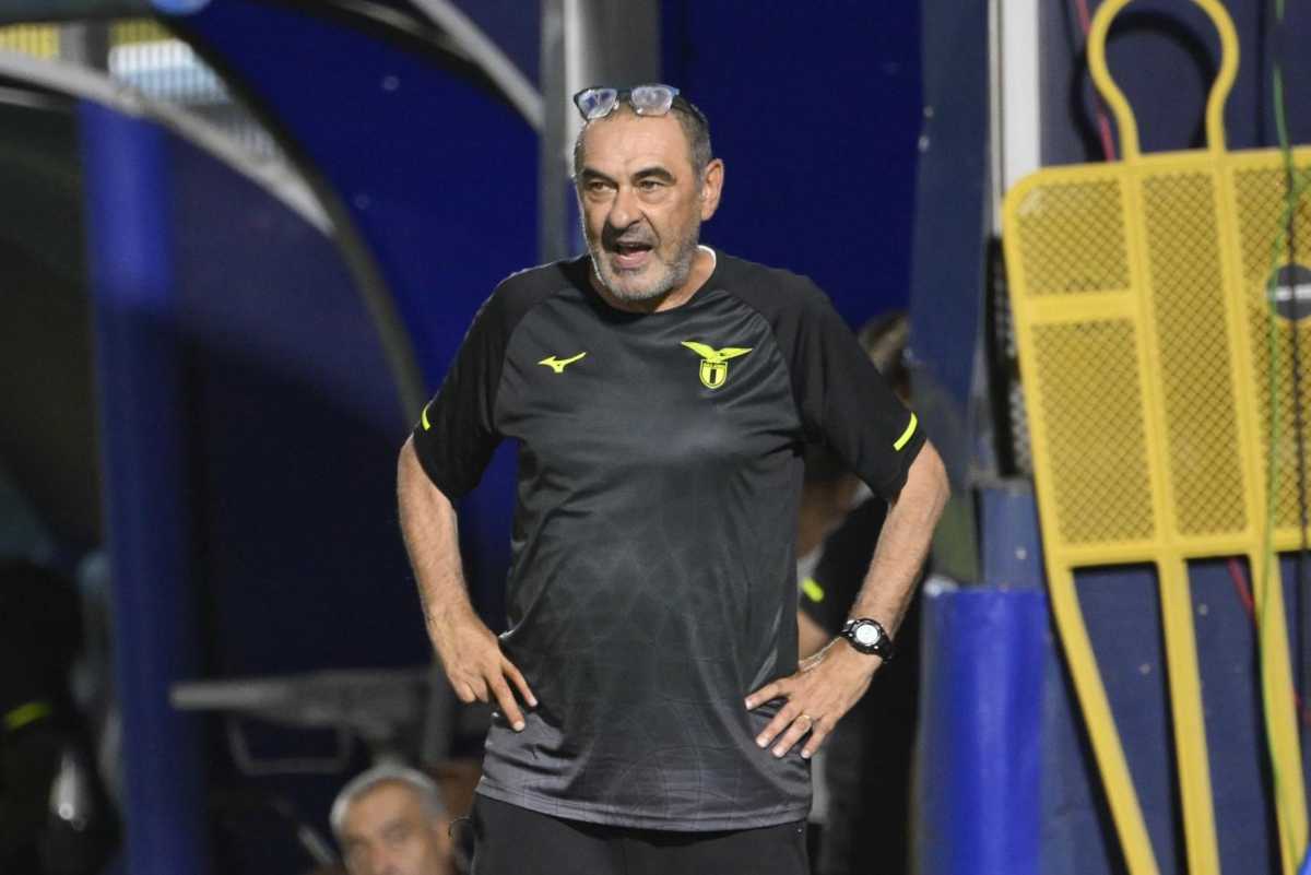 Sarri in panchina