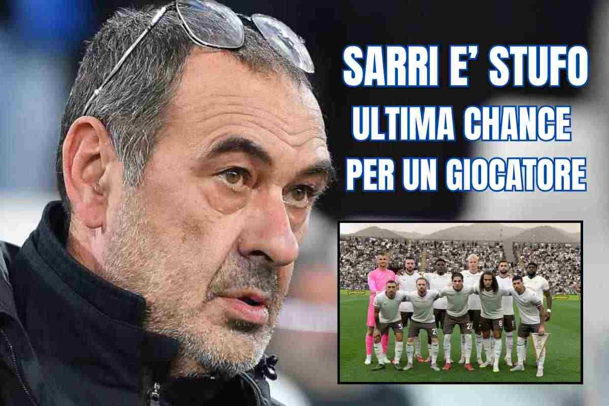 Sarri stufo 