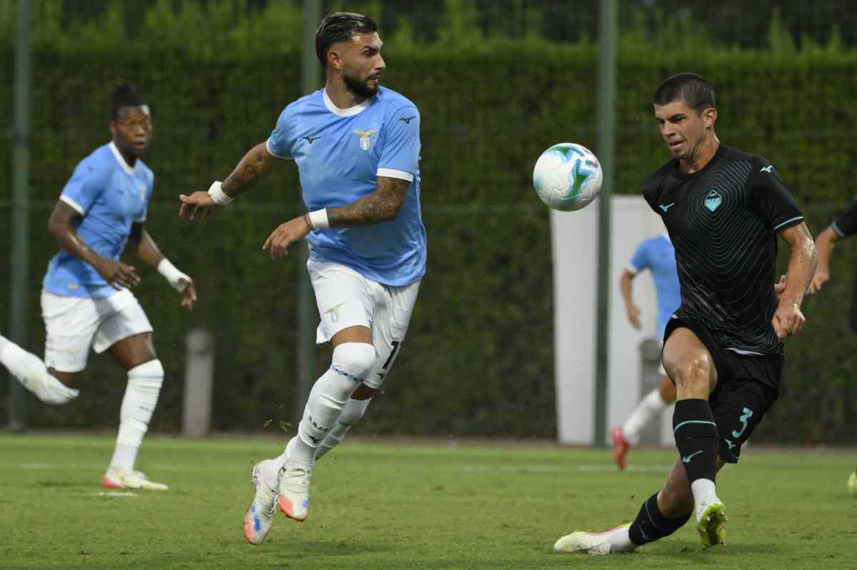 Taty Castellanos in azione durante l'amichevole con la Primavera