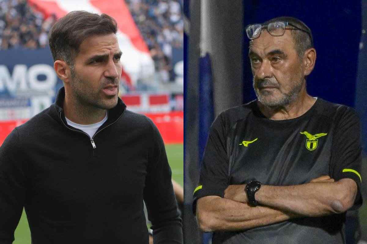 Fabregas e Sarri i due tecnici a confronto