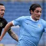 Matteo Cancellieri durante la gara col Burnley