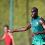 Boulaye Dia durante gli allenamenti a Formello