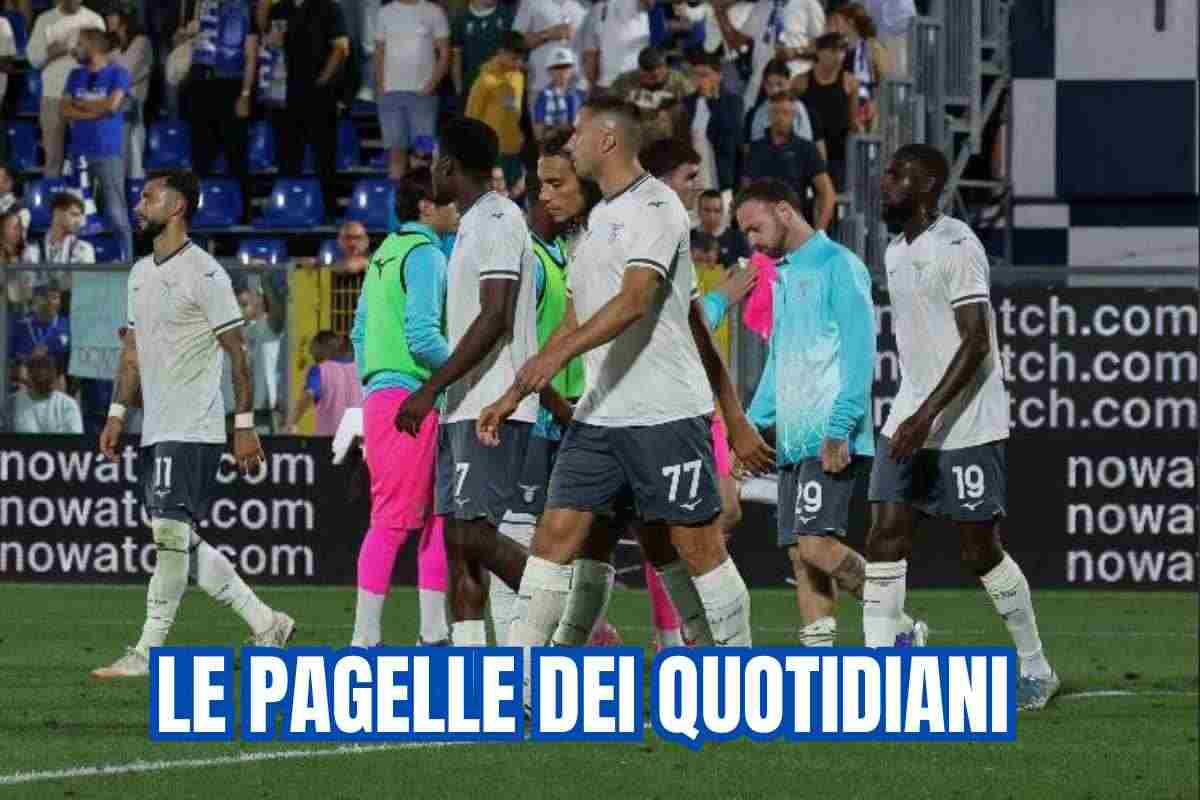 Le pagelle dei quotidiani